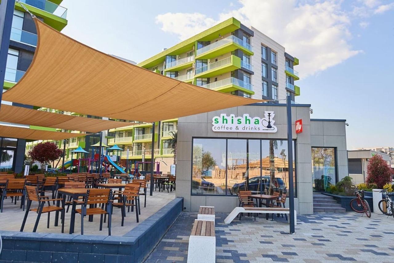 Baby Sea View And Pools Apartment- Mamaia Beach Resort Năvodari Exterior foto
